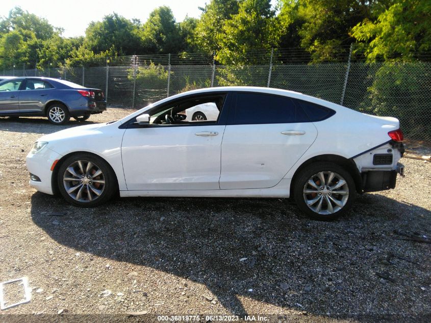 2016 CHRYSLER 200 S - 1C3CCCBB0GN162801