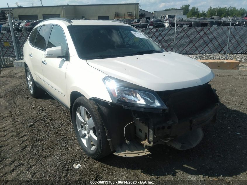2014 CHEVROLET TRAVERSE LTZ - 1GNKVJKDXEJ341253