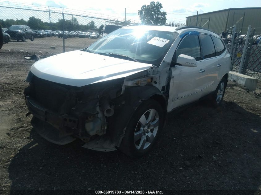 2014 CHEVROLET TRAVERSE LTZ - 1GNKVJKDXEJ341253