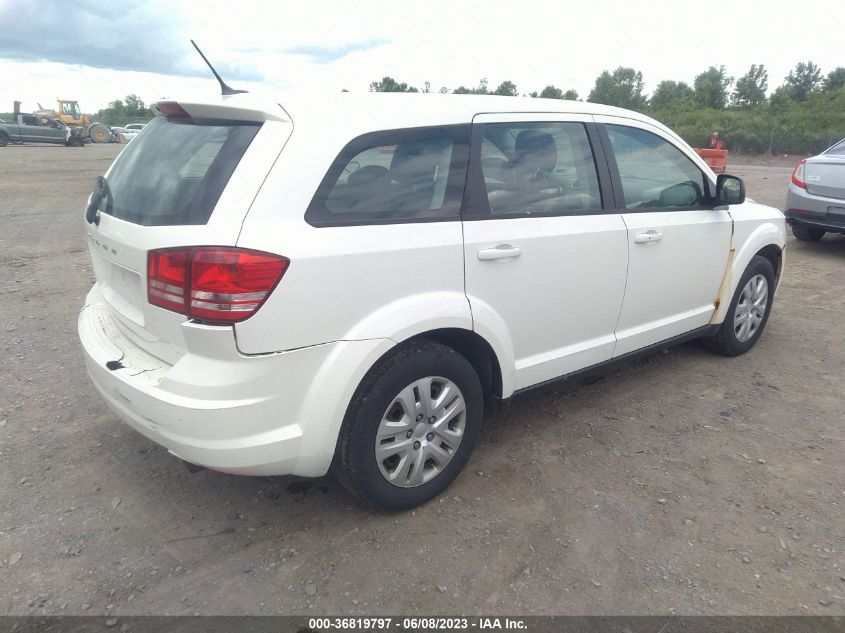 2014 DODGE JOURNEY AMERICAN VALUE PKG - 3C4PDCABXET152656