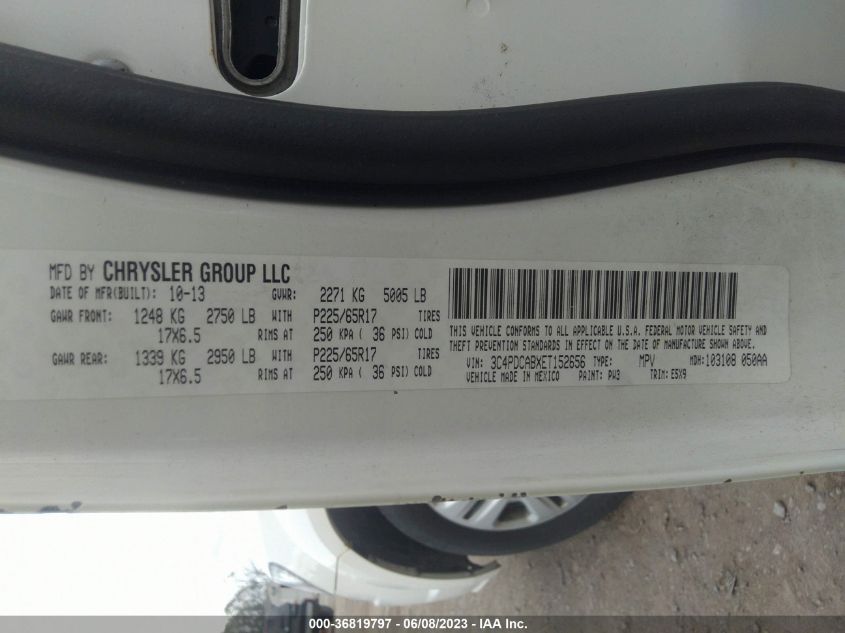 2014 DODGE JOURNEY AMERICAN VALUE PKG - 3C4PDCABXET152656
