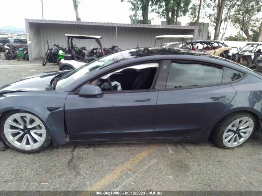 2022 TESLA MODEL 3 LONG RANGE - 5YJ3E1EB7NF131336