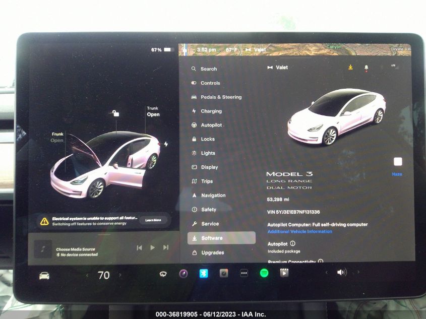 2022 TESLA MODEL 3 LONG RANGE - 5YJ3E1EB7NF131336