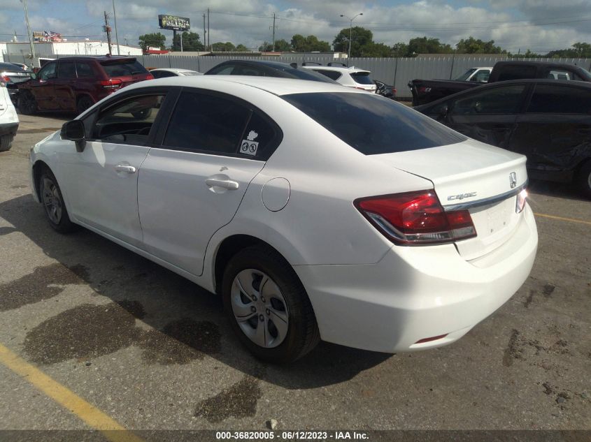 2013 HONDA CIVIC SDN LX - 19XFB2F5XDE240964
