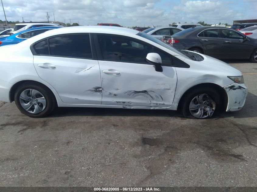 2013 HONDA CIVIC SDN LX - 19XFB2F5XDE240964