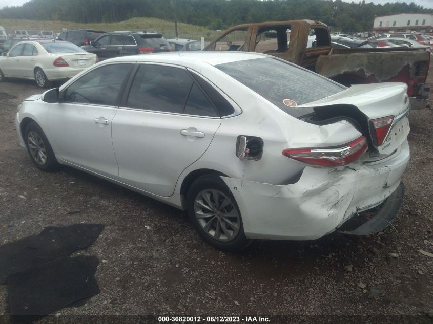 2017 TOYOTA CAMRY XLE/SE/LE/XSE - 4T1BF1FK5HU406720