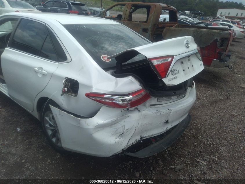2017 TOYOTA CAMRY XLE/SE/LE/XSE - 4T1BF1FK5HU406720