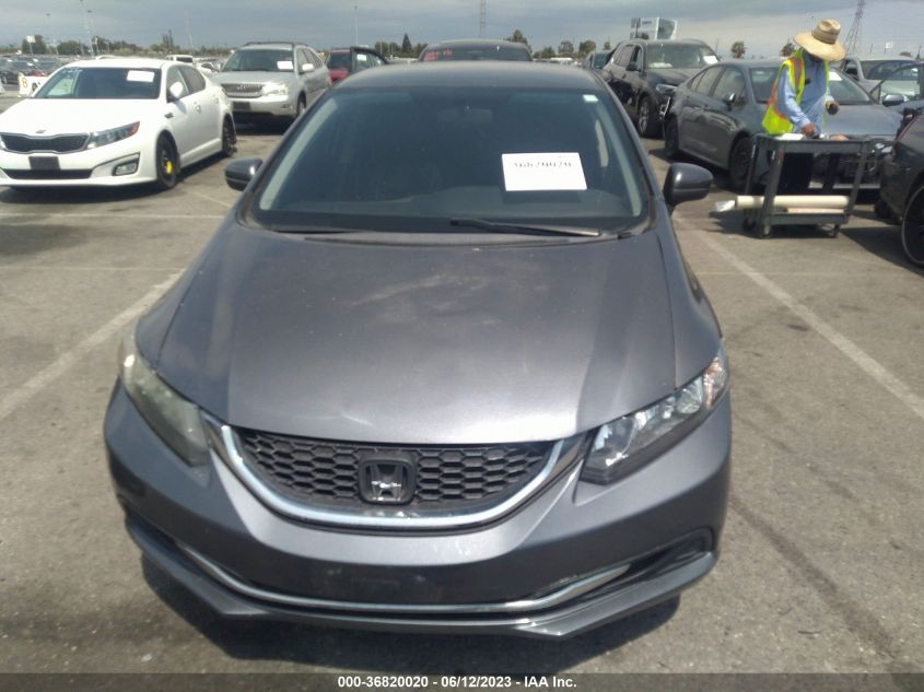 2015 HONDA CIVIC SEDAN LX - 19XFB2F57FE203745