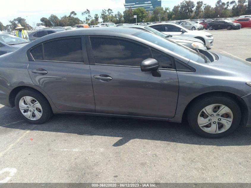 2015 HONDA CIVIC SEDAN LX - 19XFB2F57FE203745