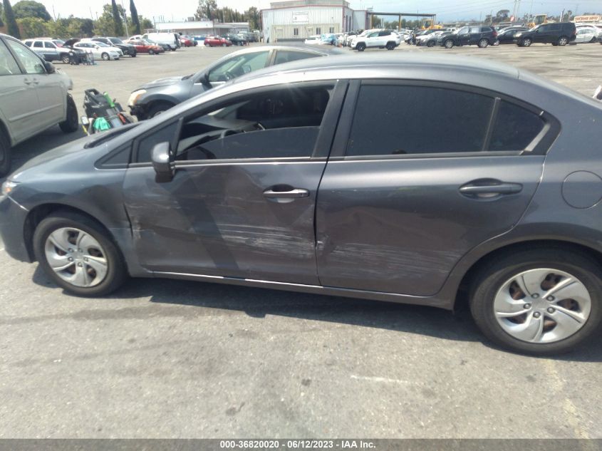 2015 HONDA CIVIC SEDAN LX - 19XFB2F57FE203745