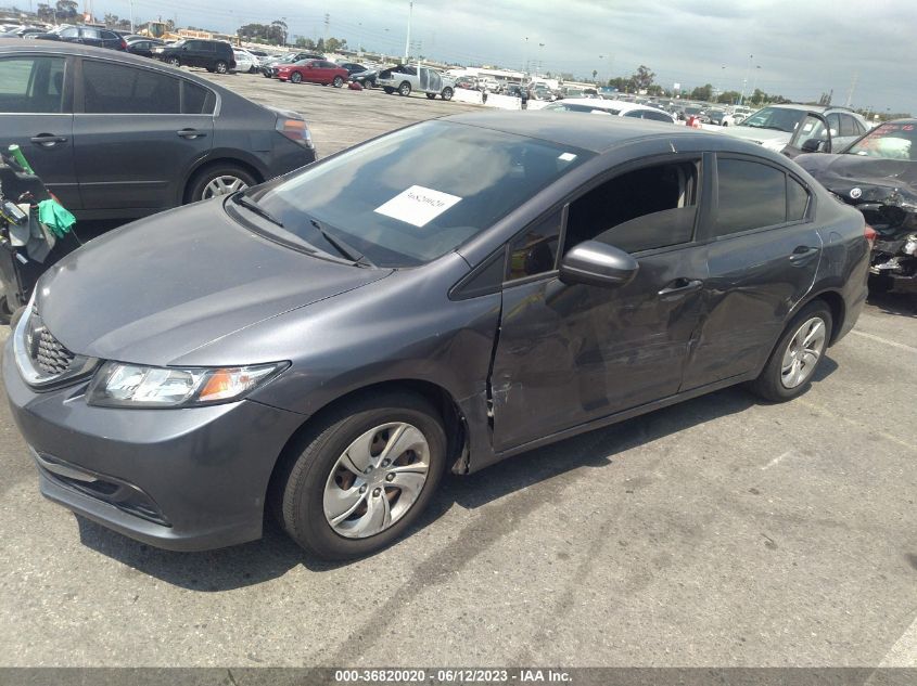 2015 HONDA CIVIC SEDAN LX - 19XFB2F57FE203745