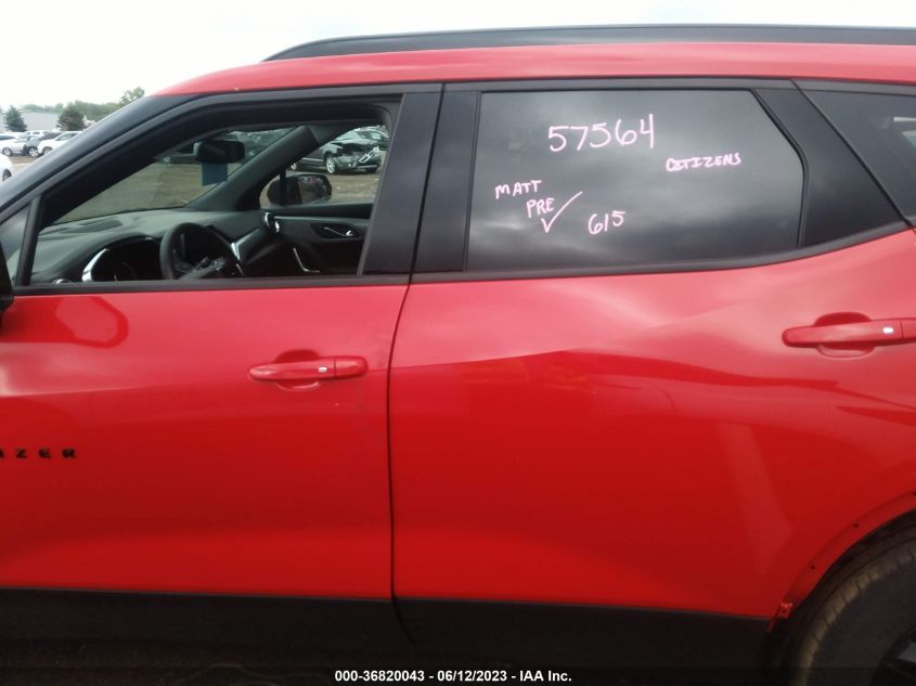 2021 CHEVROLET BLAZER LT - 3GNKBCRS6MS510156