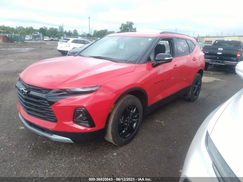 2021 CHEVROLET BLAZER LT - 3GNKBCRS6MS510156