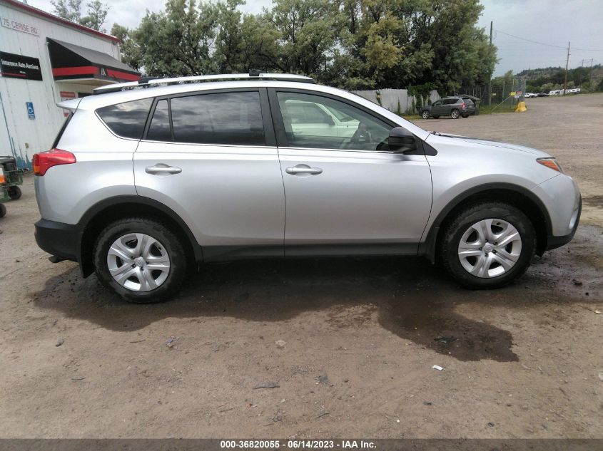 2013 TOYOTA RAV4 LE - JTMBFREV9D5027559