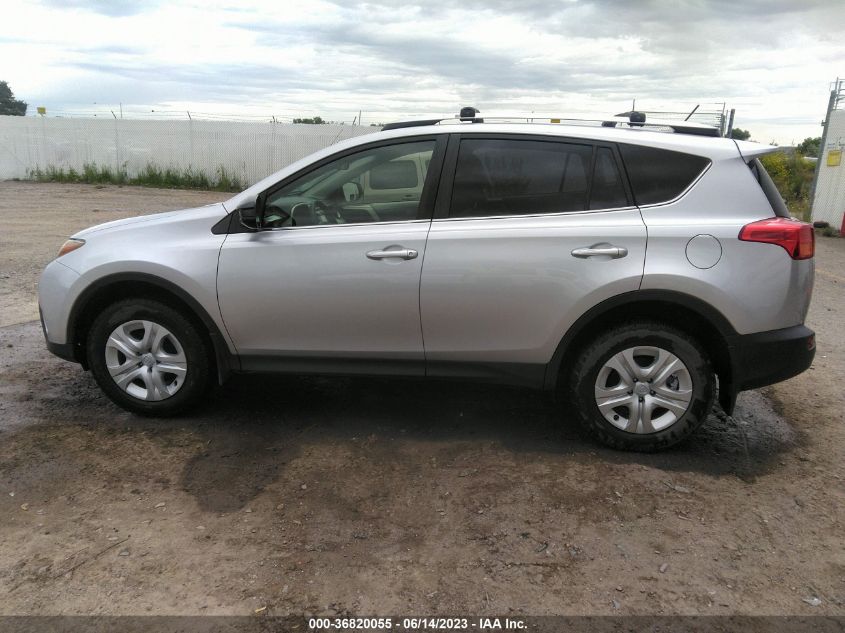 2013 TOYOTA RAV4 LE - JTMBFREV9D5027559