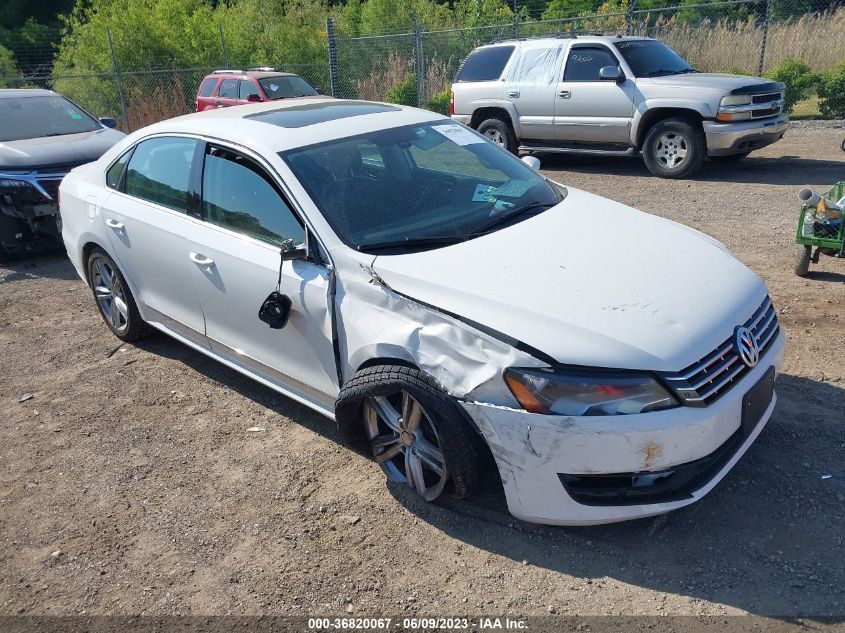 2015 VOLKSWAGEN PASSAT 2.0L TDI SEL PREMIUM - 1VWCV7A37FC037874