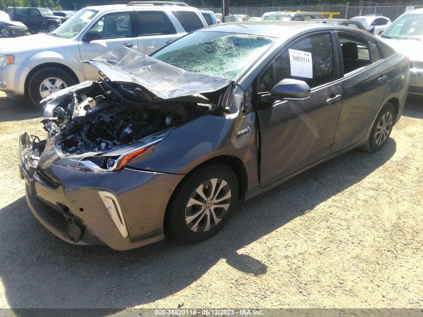 2019 TOYOTA PRIUS LE/XLE - JTDL9RFU6K3003648
