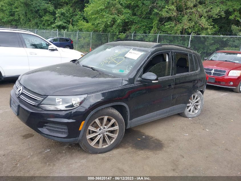 2018 VOLKSWAGEN TIGUAN LIMITED - WVGBV7AX1JK002873