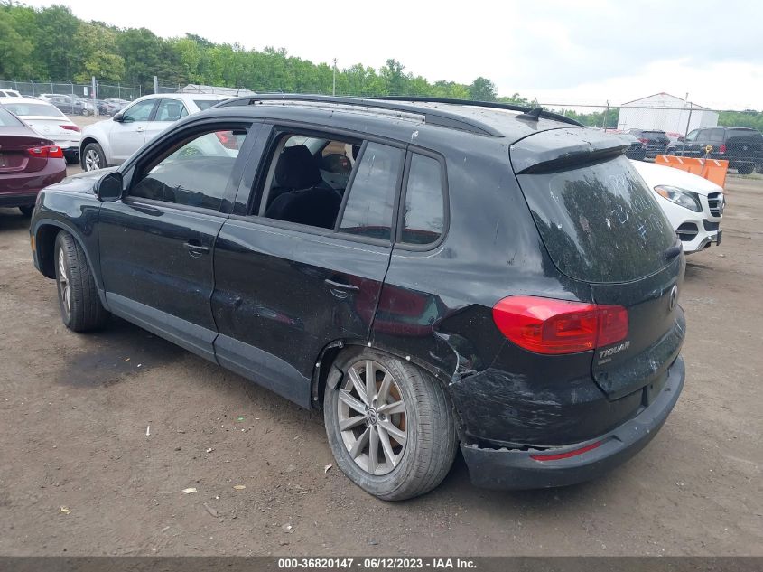 2018 VOLKSWAGEN TIGUAN LIMITED - WVGBV7AX1JK002873