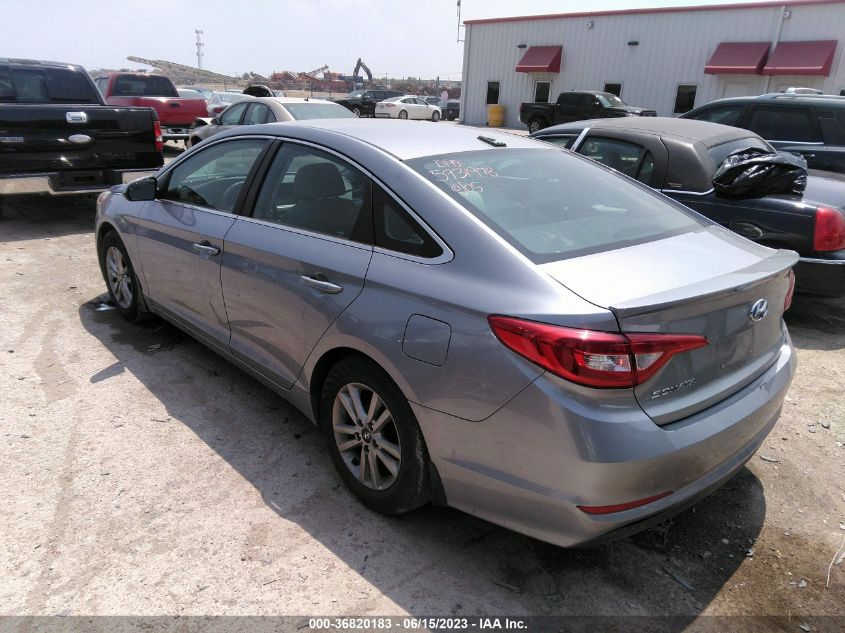 2016 HYUNDAI SONATA SE - 5NPE24AF7GH419468