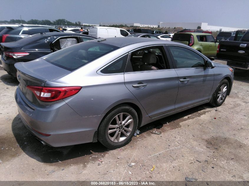 2016 HYUNDAI SONATA SE - 5NPE24AF7GH419468