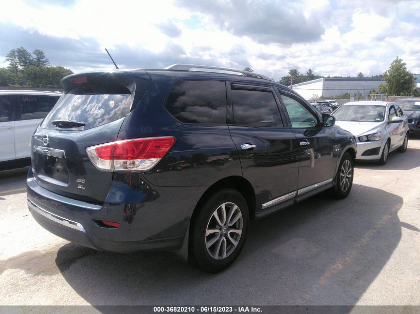 2015 NISSAN PATHFINDER SL - 5N1AR2MM9FC659779