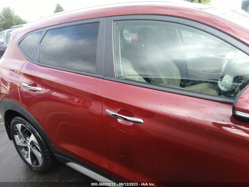 2018 HYUNDAI TUCSON LIMITED - KM8J33A27JU804816