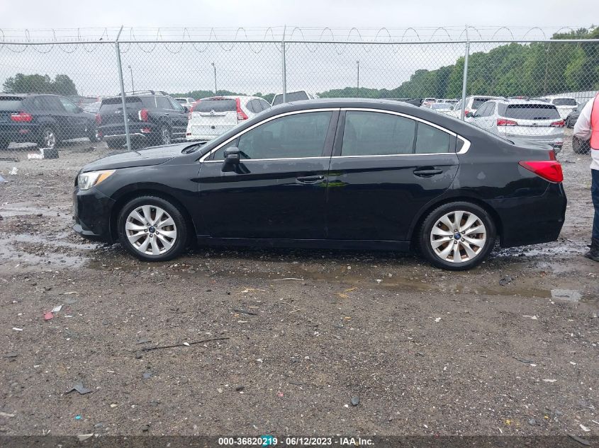 2016 SUBARU LEGACY 2.5I PREMIUM - 4S3BNAF63G3060259