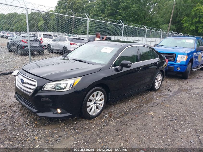 2016 SUBARU LEGACY 2.5I PREMIUM - 4S3BNAF63G3060259