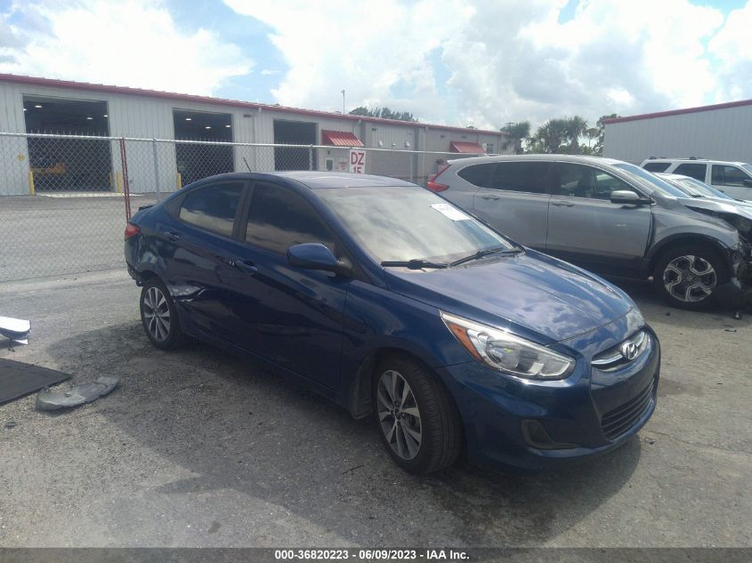 2017 HYUNDAI ACCENT VALUE EDITION - KMHCT4AE9HU285156