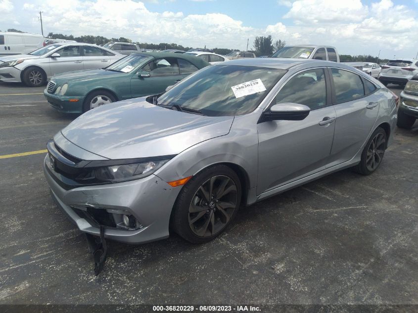 2021 HONDA CIVIC SEDAN SPORT - 2HGFC2F85MH548346