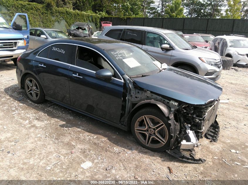 2019 MERCEDES-BENZ A-CLASS A 220 WDD3G4FB4KW024042