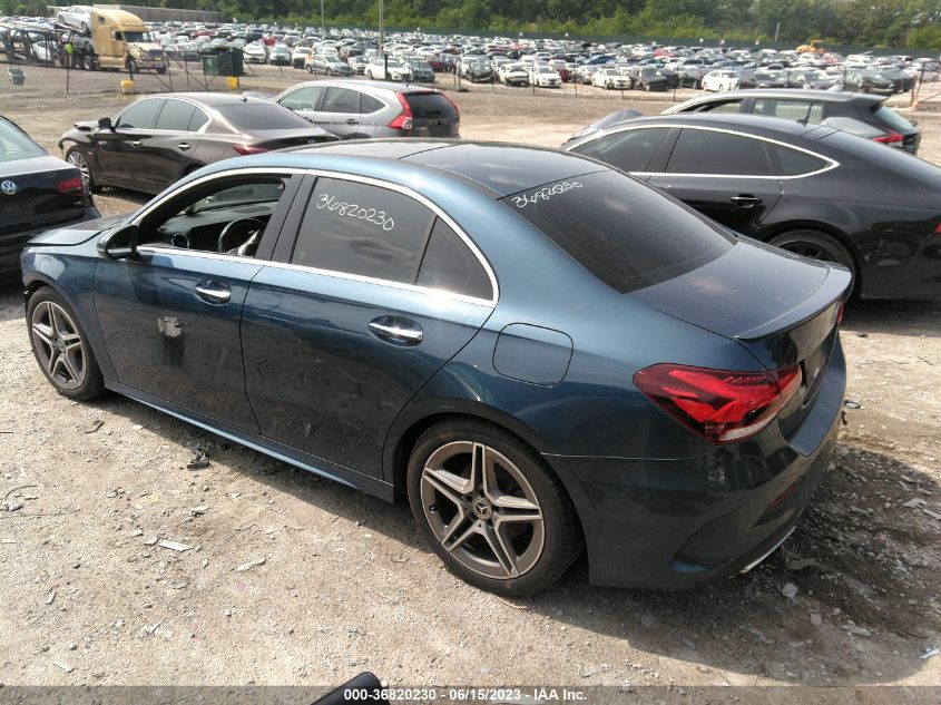 2019 MERCEDES-BENZ A-CLASS A 220 WDD3G4FB4KW024042
