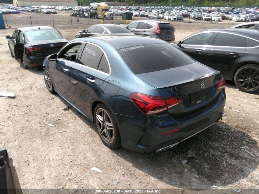 2019 MERCEDES-BENZ A-CLASS A 220 WDD3G4FB4KW024042