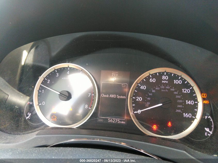 2016 LEXUS IS 300 JTHCM1D27G5008756