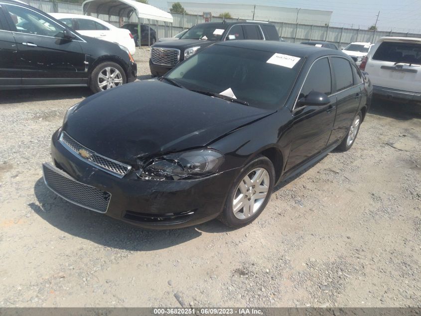 2013 CHEVROLET IMPALA LT - 2G1WG5E39D1184007