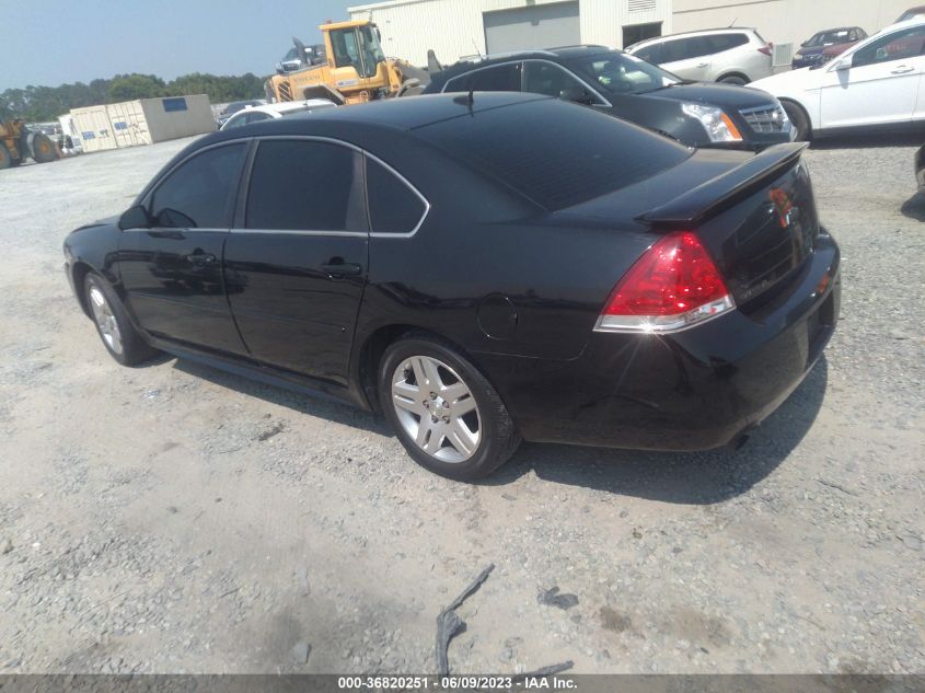 2013 CHEVROLET IMPALA LT - 2G1WG5E39D1184007