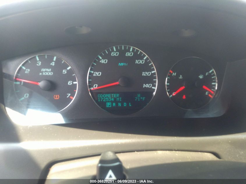 2013 CHEVROLET IMPALA LT - 2G1WG5E39D1184007