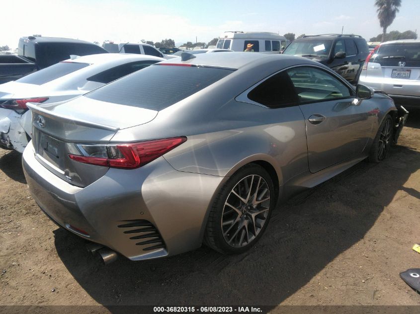 2016 LEXUS RC 200T - JTHHA5BC0G5003612