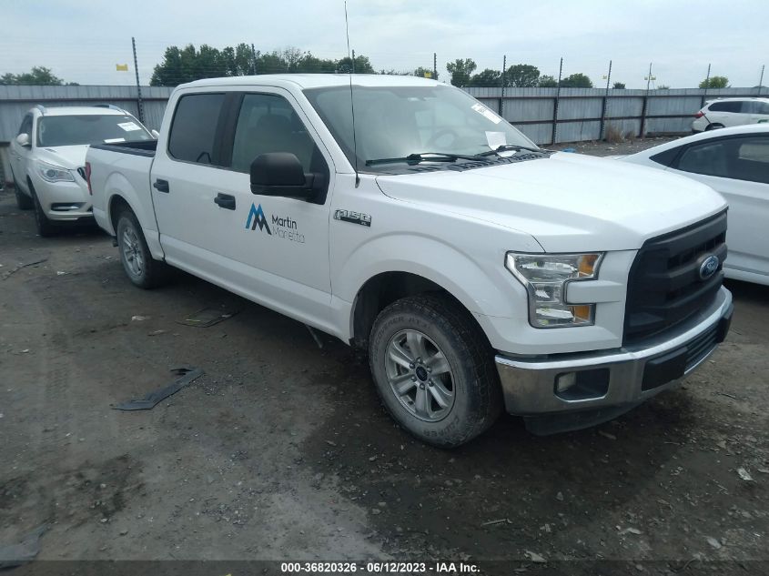 2016 FORD F-150 XL - 1FTEW1C81GKF34408