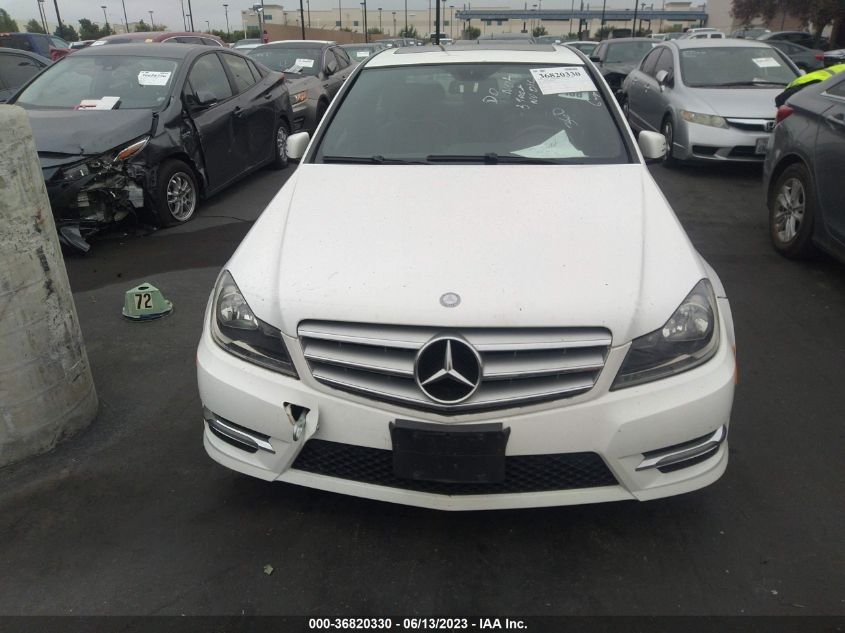 2013 MERCEDES-BENZ C-CLASS C 250 LUXURY - WDDGF4HB7DR244973