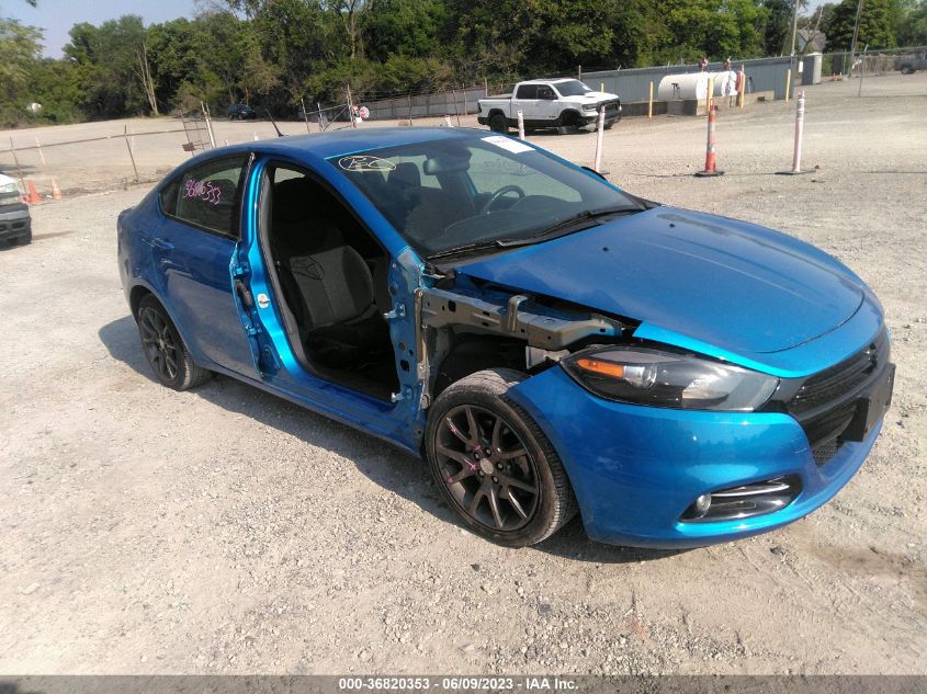 2015 DODGE DART SXT - 1C3CDFBB0FD362628