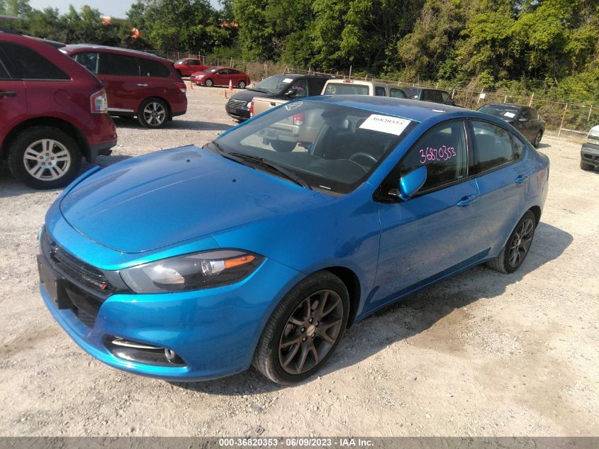 2015 DODGE DART SXT - 1C3CDFBB0FD362628
