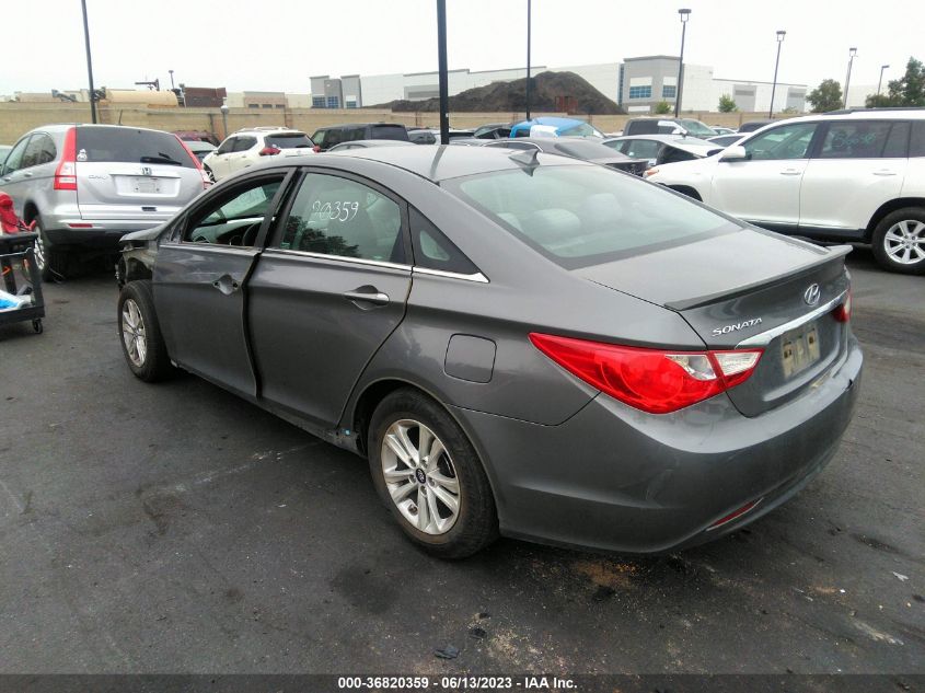 2013 HYUNDAI SONATA GLS PZEV - 5NPEB4AC4DH653021