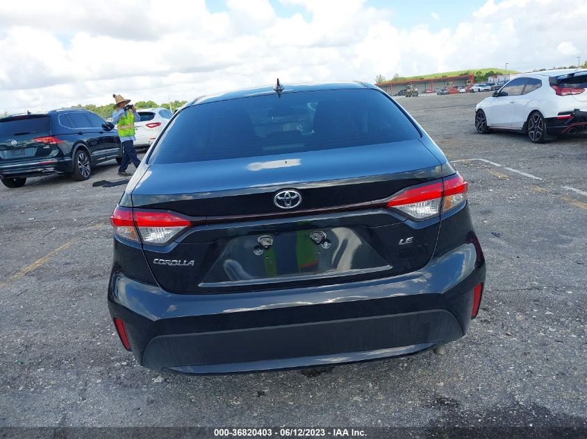 2022 TOYOTA COROLLA LE - JTDEPMAE8NJ216716