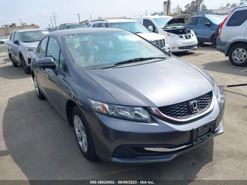 2015 HONDA CIVIC SEDAN LX - 2HGFB2F57FH563250
