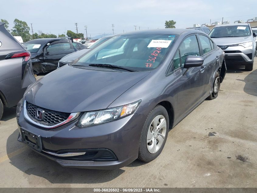 2015 HONDA CIVIC SEDAN LX - 2HGFB2F57FH563250