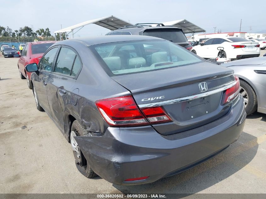 2015 HONDA CIVIC SEDAN LX - 2HGFB2F57FH563250
