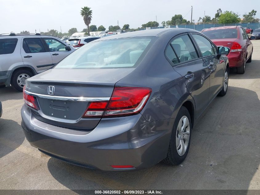 2015 HONDA CIVIC SEDAN LX - 2HGFB2F57FH563250
