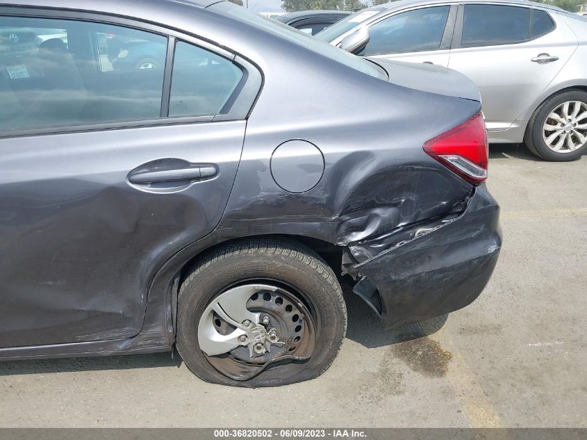 2015 HONDA CIVIC SEDAN LX - 2HGFB2F57FH563250